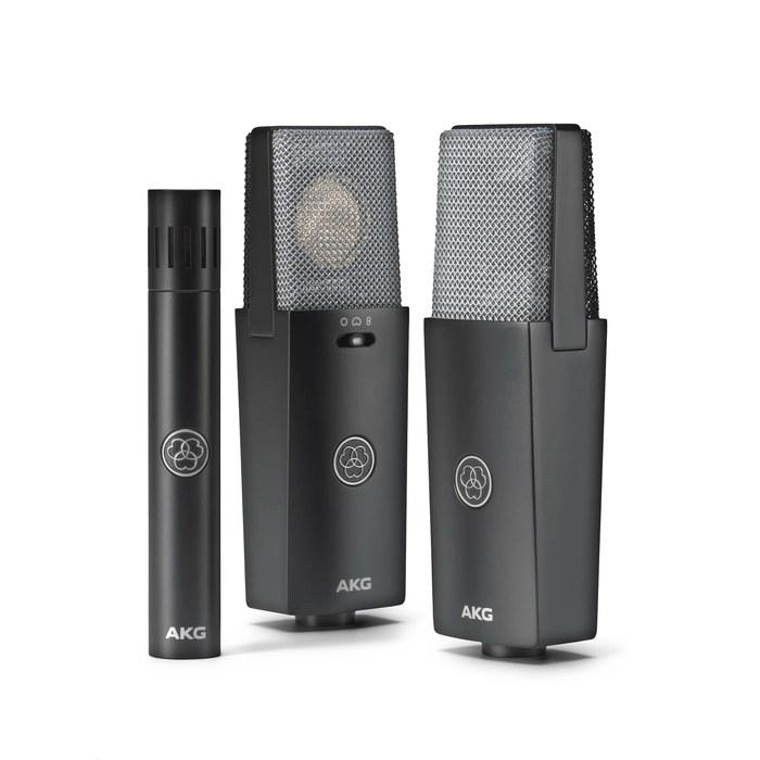 AKG C104 Side-Address Condenser Microphone Cardioid, Large Diaphragm, Recording Black 1.4" x 1.9" x 6.2