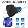 Зимові Bluetooth-навушники Бездротова стерео гарнітура з об'ємним звуком Навушники для активного відпочинку USB-перезаряджуваний Музичний плеєр з мікрофоном