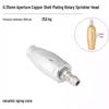 High-Pressure 360° Rotating Car Wash Nozzle for Road Cleaning & Bark Stripping
