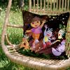Popular DDora the Explorerable Cushion Cover Versatile DoubleSided Pillow Case Fit for Sofa Bed Car  Daily Decor