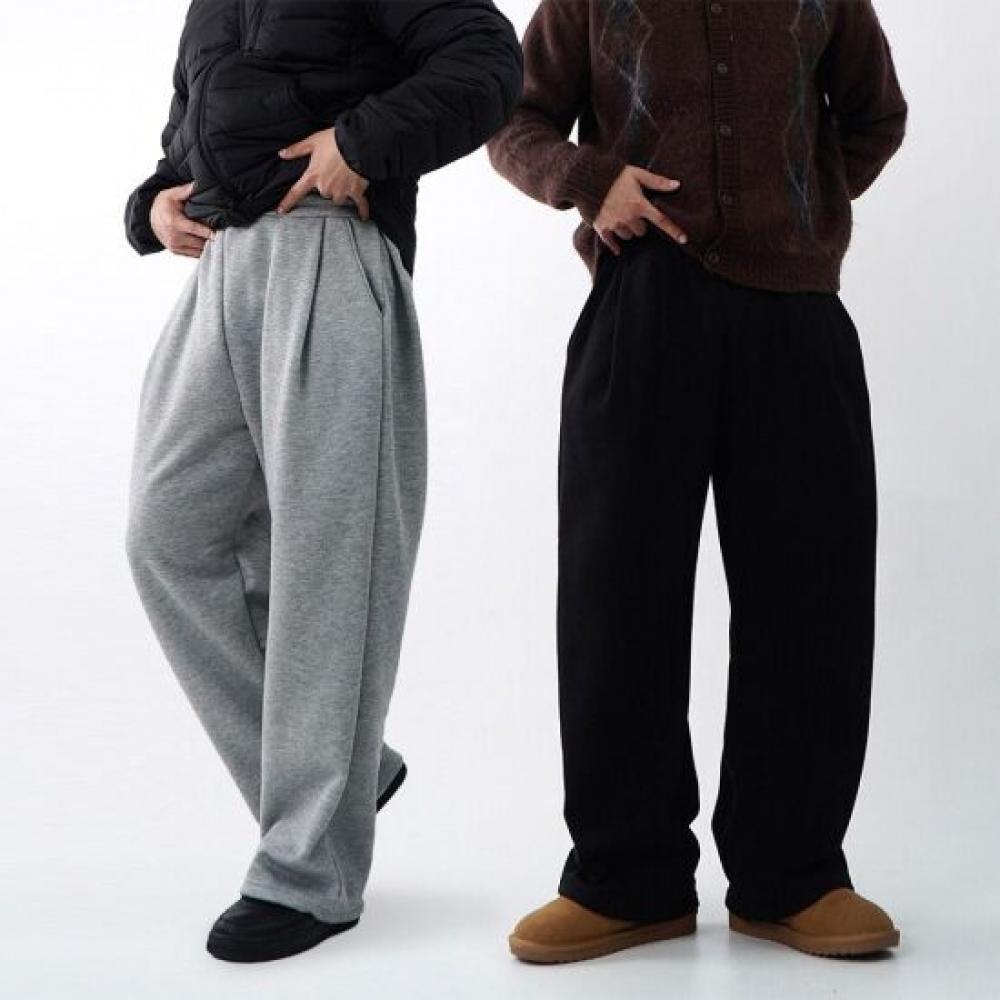 Onl Men S 1+1 Fleece Lined SweatpantS Wide pantS