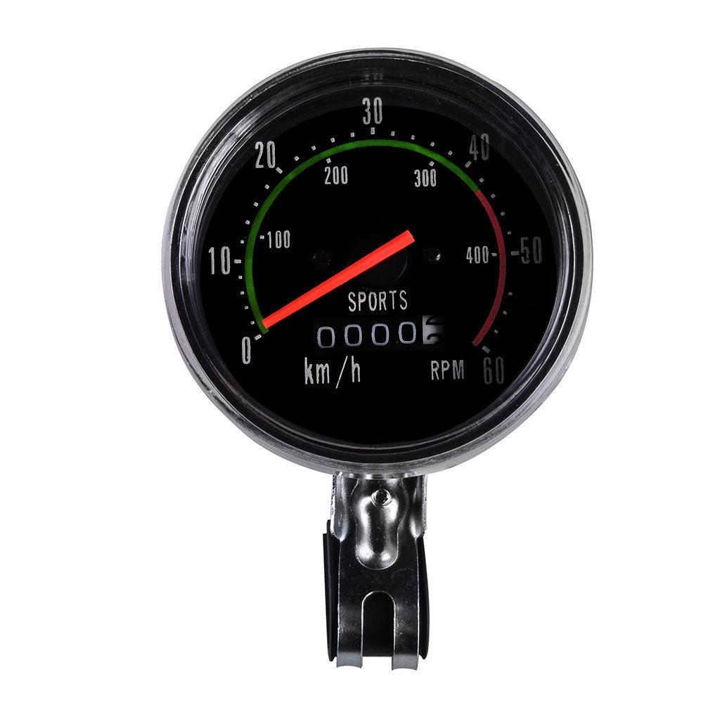 Universal High-End Bicycle & Tricycle Mechanical Speedometer