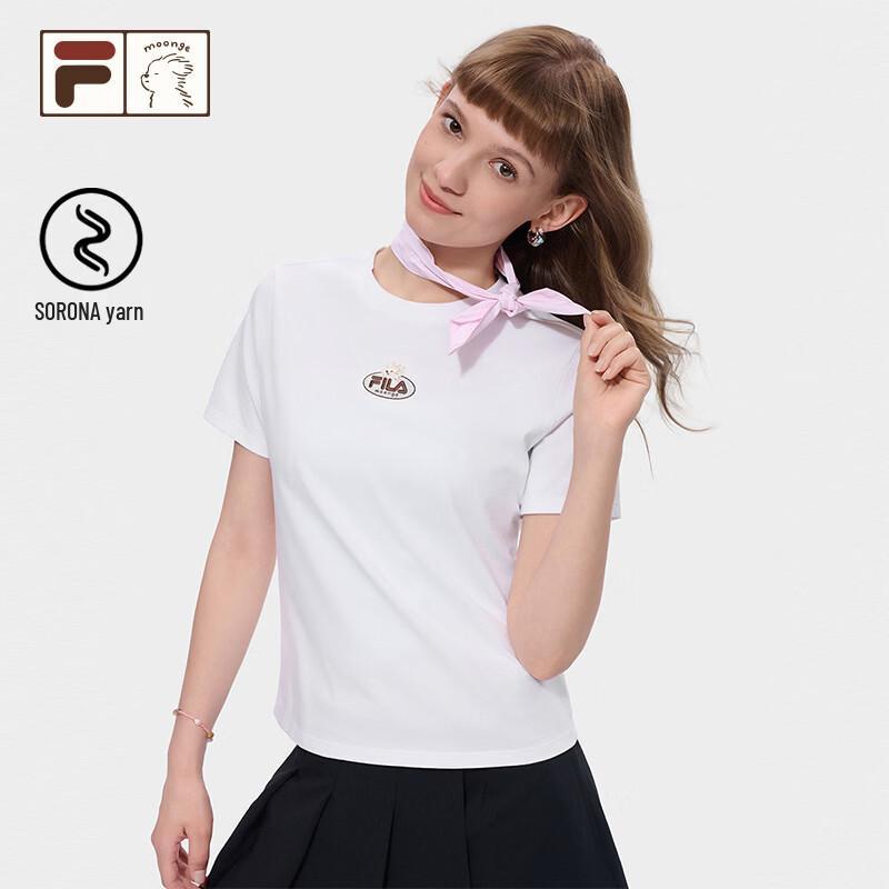 FILA FUSION Women s Knit Short Sleeve T-Shirt M