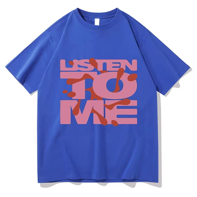 Lost Frequencies CIEL Radio Cargo Listen to Me Tshirt Hip Hop Unisex Streetwear Short Sleeve Cotton Fashion TShirt Clothes Tops