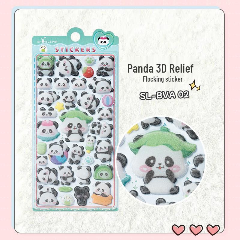Popular 3D Animal Cartoon Crystal Stickers for Kids' Phone Cases