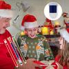 Reindeer Pen Erasable Set Christmas Theme Santa Elf Design Stationery Supplies Smooth Writing Pens for Students Teachers Cute Holiday
