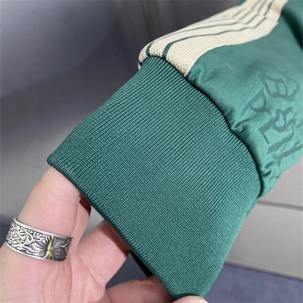 Herren Frühling und Herbst Trendmarke Stehkragen High Street Koreanische Version Mode Freizeitjacke