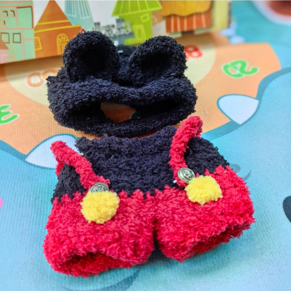 

17 см Детская одежда Набор ягненка Ручная работа Плюшевая нить Виниловый брелок Кукольная одежда Сменная одежда 17CM rabub pure handmade clothes