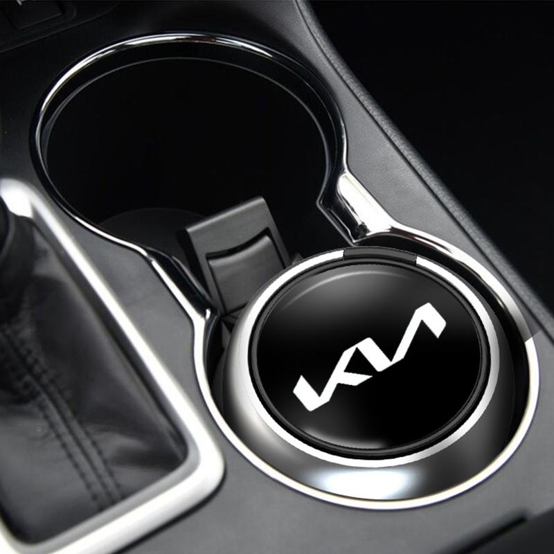 Portable car ashtray with indicator light For New Kia KN Ceed Rio ProCeed Niro Morning Stonic Optima Forte 5 3 4 K7 K5 K8 K3 K9 drlqc11