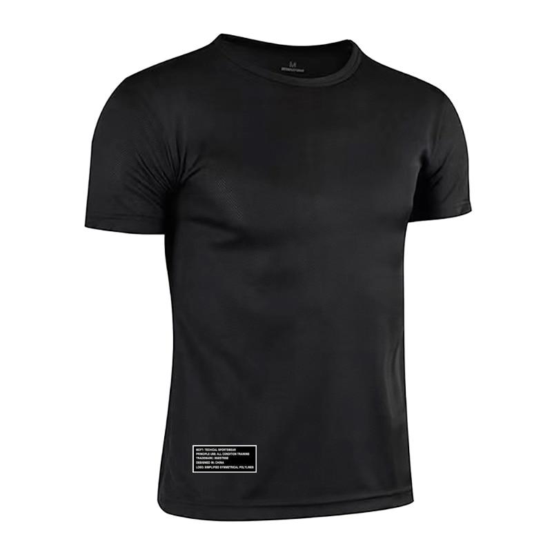 Sports Breathable Loose T-shirt Men's Quick-drying Summer Cool Casual Short-sleeve