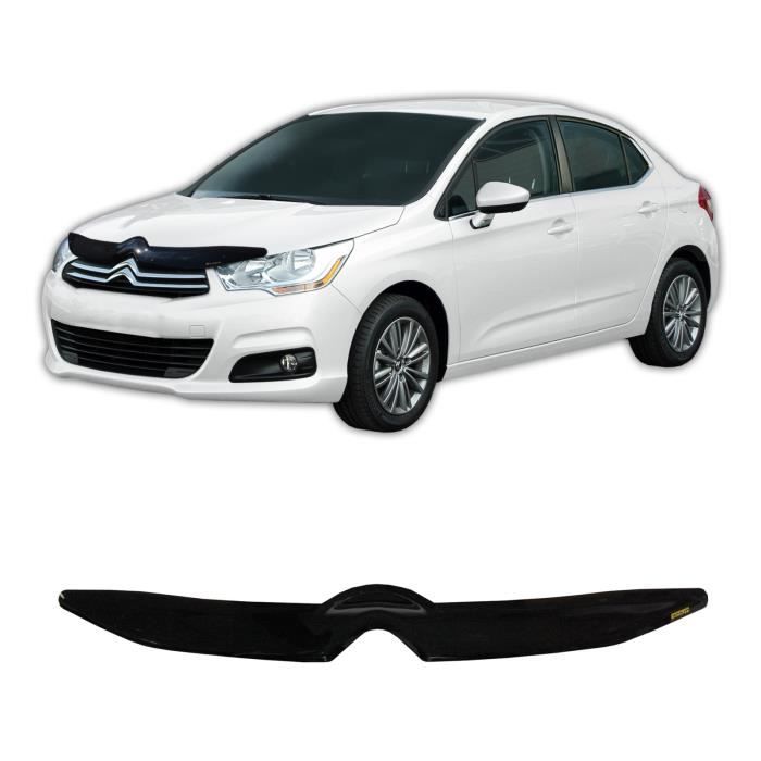 Déflecteur de Capot - SCOUTT - Citroen C4 Aircross 2012-2017 - ABS - Installation Facile - Noir