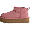 CLASSIC ULTRA MINI Suede Kids' Snow Boots Pink Kids' 1157791K-PDW