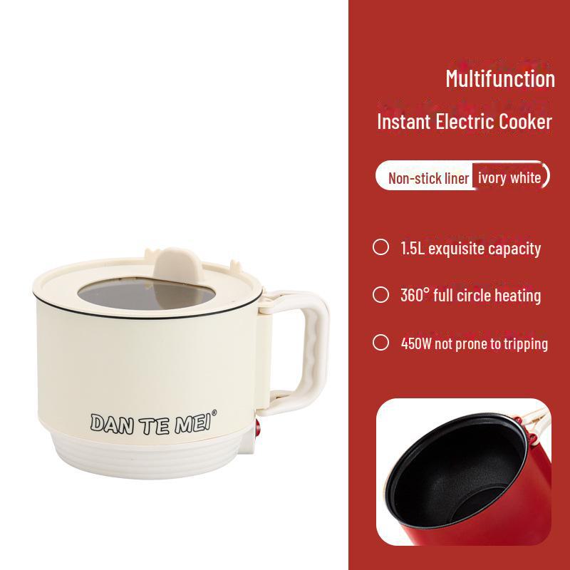 "Multifunctional Electric Cooker for Dorms & Students – Portable Instant Noodle Pot"