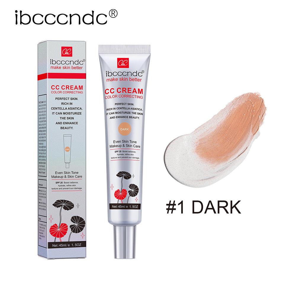 

Ibcccndc Ceda CC Frost Moisturizing Moisturizing Pre-Make-up Concealer Never Removal Makeup and Trimite CC Cream 01