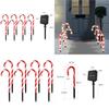 Christmas Led Candy Cane Landscape Light For Garden And Driveway Decor