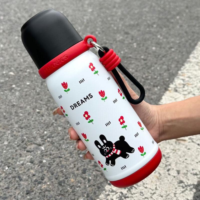 Xiaoyueya 316 Stainless Steel Cartoon Triple-Drink Insulated Bottle