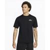 Nike Dri-Fit UV Letter Print Sports T-Shirt Men Tops Black DX0907-010