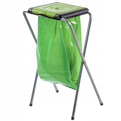 KADAX Cesto Porta Rifiuti da Terra 1 Posto per Sacchi da 120L Struttura