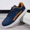 PU-läder Herrskor Sneakers Trend Casual Andningsbara Fritid Herrsneakers Halkfria Skor Vulkaniserade Skor Tenis Masculino