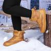 Fashion Wide Barefoot Kids Snow Boots Winter Warm Boots for Girls Outdoor Walking Non-slip Children's Shoes Girls' Boy Shoes Sneakers