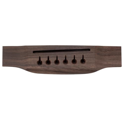 Musiclily Acoustic Guitar Bridge, 10.8mm Pitch, Rosewood