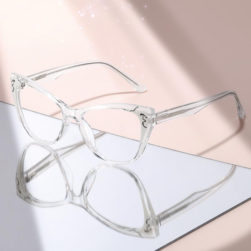 

Classic Black Cat Eye Anti Blue Light Glasses, Lightweight Frame Fashion Eyewear for Women, Ideal for Office & Daily Wear