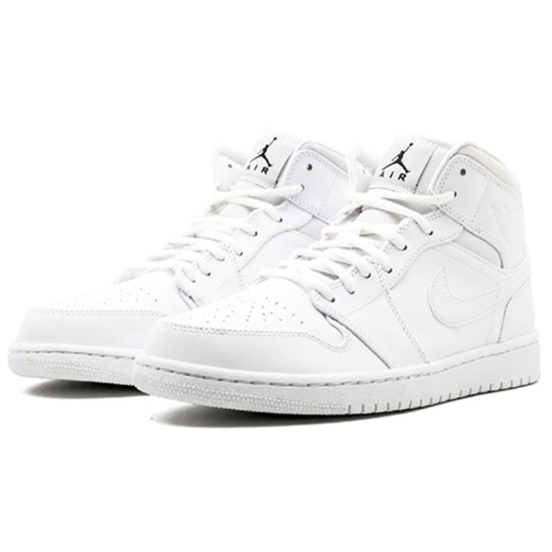 Jordan 1 Retro Mid White 2017 Jordan 554724-110