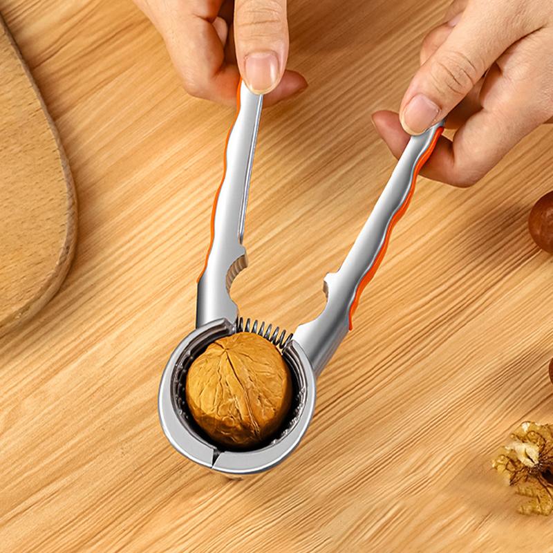 Spărgător de nuci din aliaj de zinc Crack Migdale Nucă Nuci Pecan Alune Nucă Bucătărie Spărgător de nuci Instrument de clemă Clește Cracker