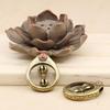 Ethnic Tibetan Buddhist Vajra Rotating Pendant Charm Religious Decoration Blessing Amulet Protection Amulet,Brass Hanging Pestle