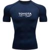 Toyota GR Gazoo Racing Team Summer Tight Fitness T-Shirt Men's Women's Fashion Sports Cycling Top for Active Wear