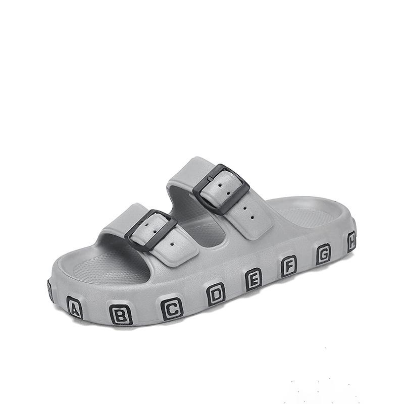 Men s Lightweight Breathable Summer Slip-On Slippers - Soft Sole Beach Shoes