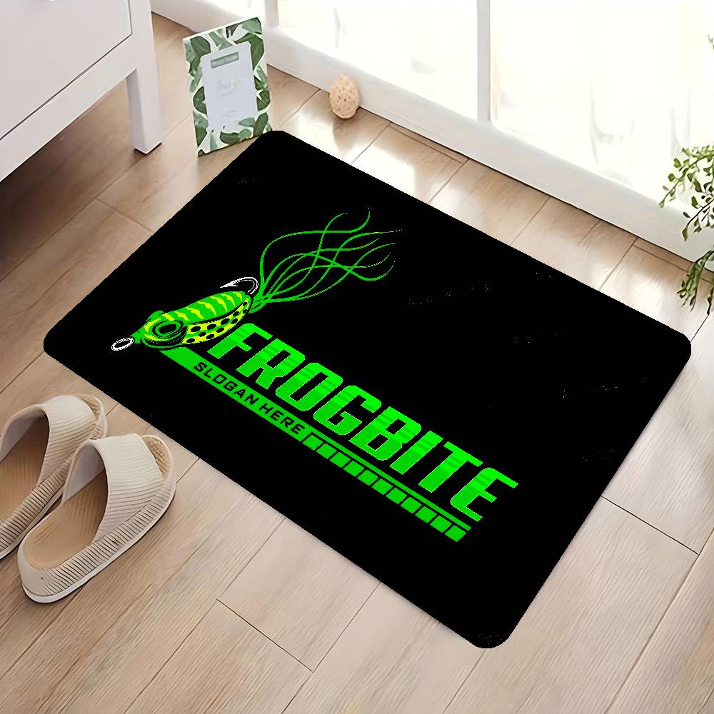 Nash F-Fishing Logo Kamer Matten Antislip Absorberen Water Lange Strook Kussen Slaapkamer Mat Huishoudelijke Tapijten 50x80 cm