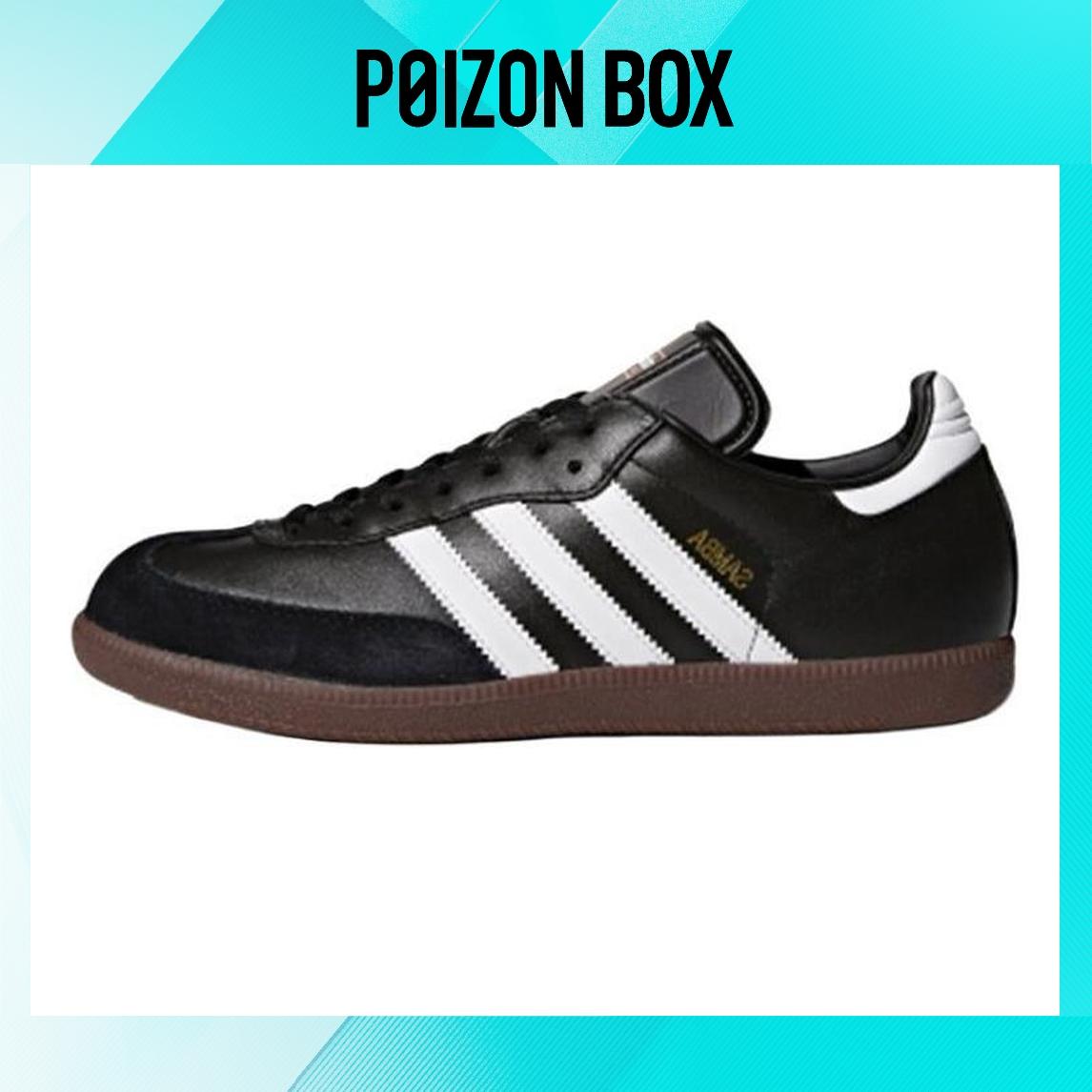 

бутсы adidas Samba Leather Black White 019000