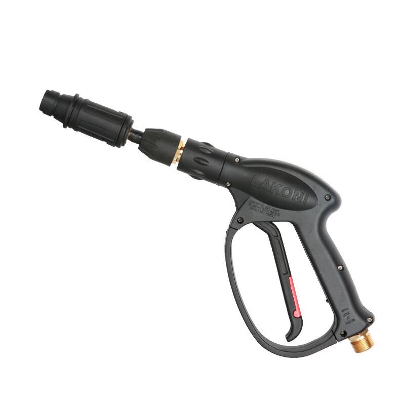 OLOMM High Pressure Car Wash Spray Gun External Thread 22-14 Short