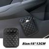PU Leather Car Storage Pocket Holder Seat Back/Door/Center Console Organizer Bag