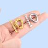 Colorfast Stainless Steel OT Clasp for DIY Jewelry: Pearl Necklace & Bracelet Connector