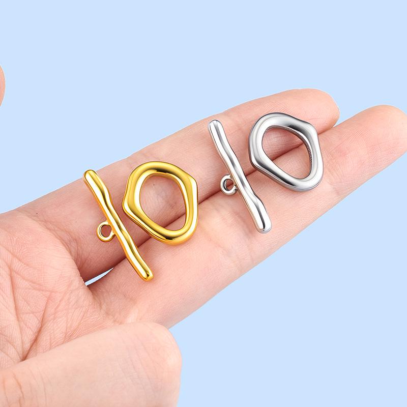 Colorfast Stainless Steel OT Clasp for DIY Jewelry: Pearl Necklace & Bracelet Connector