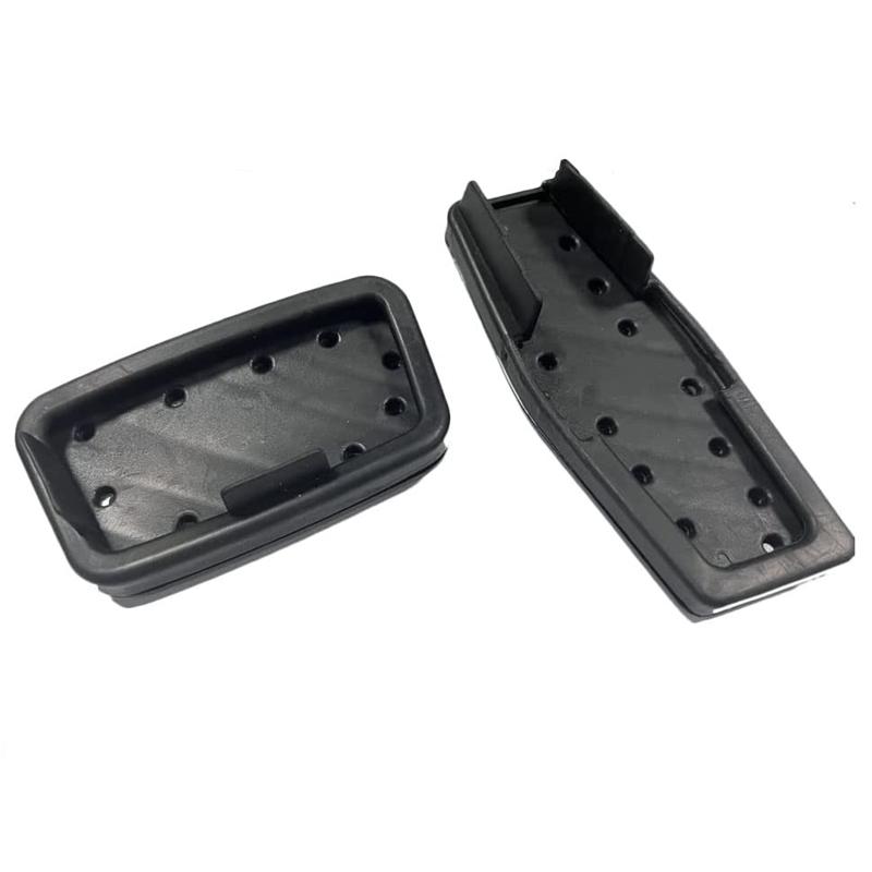 2Pcs Aluminum Alloy Foot Pedal Gas Fuel Brake Pedal Rest Pedal Pads Mat Cover for Chevrolet Blazer 2019 2020 2025 Car Styling