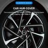 4PCS Car Wheel Center Hub Cap Sticker Accessories For Benz AMG VIANO GLB GLC W108 W124 W126 W169 W176 GLE GLK