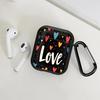 Case For Airpods Pro3 3 4 1 Pro2 Pro 2 Earphone Cases Cover Color Heart Love