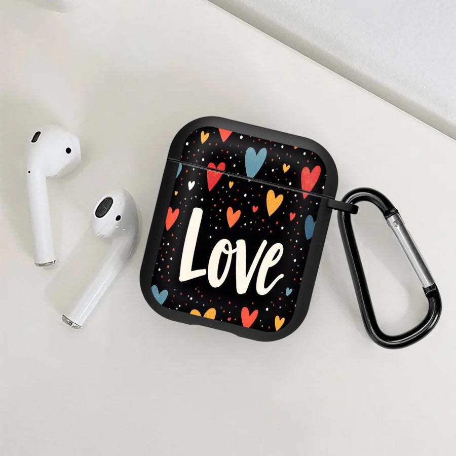 Case For Airpods Pro3 3 4 1 Pro2 Pro 2 Earphone Cases Cover Color Heart Love