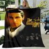 The Godfather Retro Printed Blankets Fashion Warm Flange Blanket Soft And Comfortable Blanket Bed Linings Birthday Gift