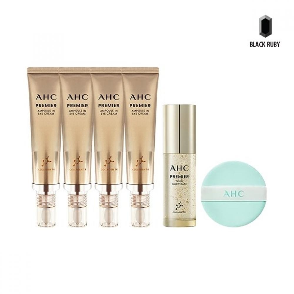 

AHC Eye Cream Season 11 40ml x4 + Glow Base 30ml + Puff Single product/20