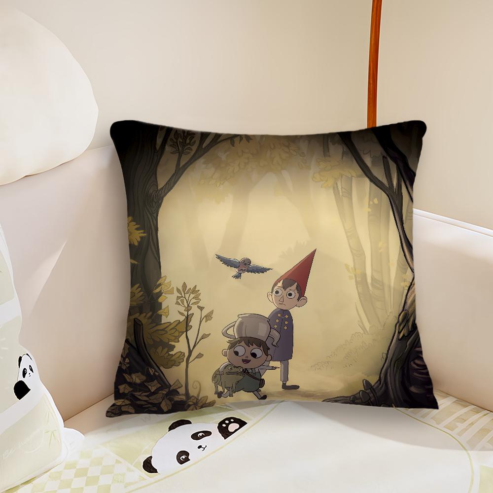 Cartoon OOver GGarden cushion cover Pillow Case Plush Fabric Soft Double Sided Print Sofa Cushion Cover Throw Pillow Covers