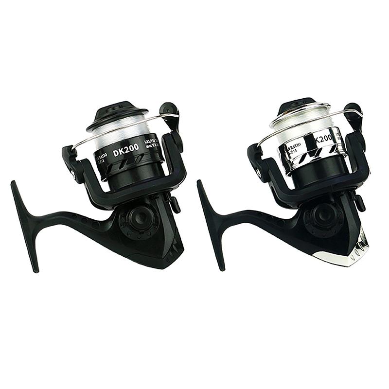 Folding Spinning Fishing Reel With 100M Fishing Line 5.1:1 Gear Ratio Portable Ultralight Fishing Reel
