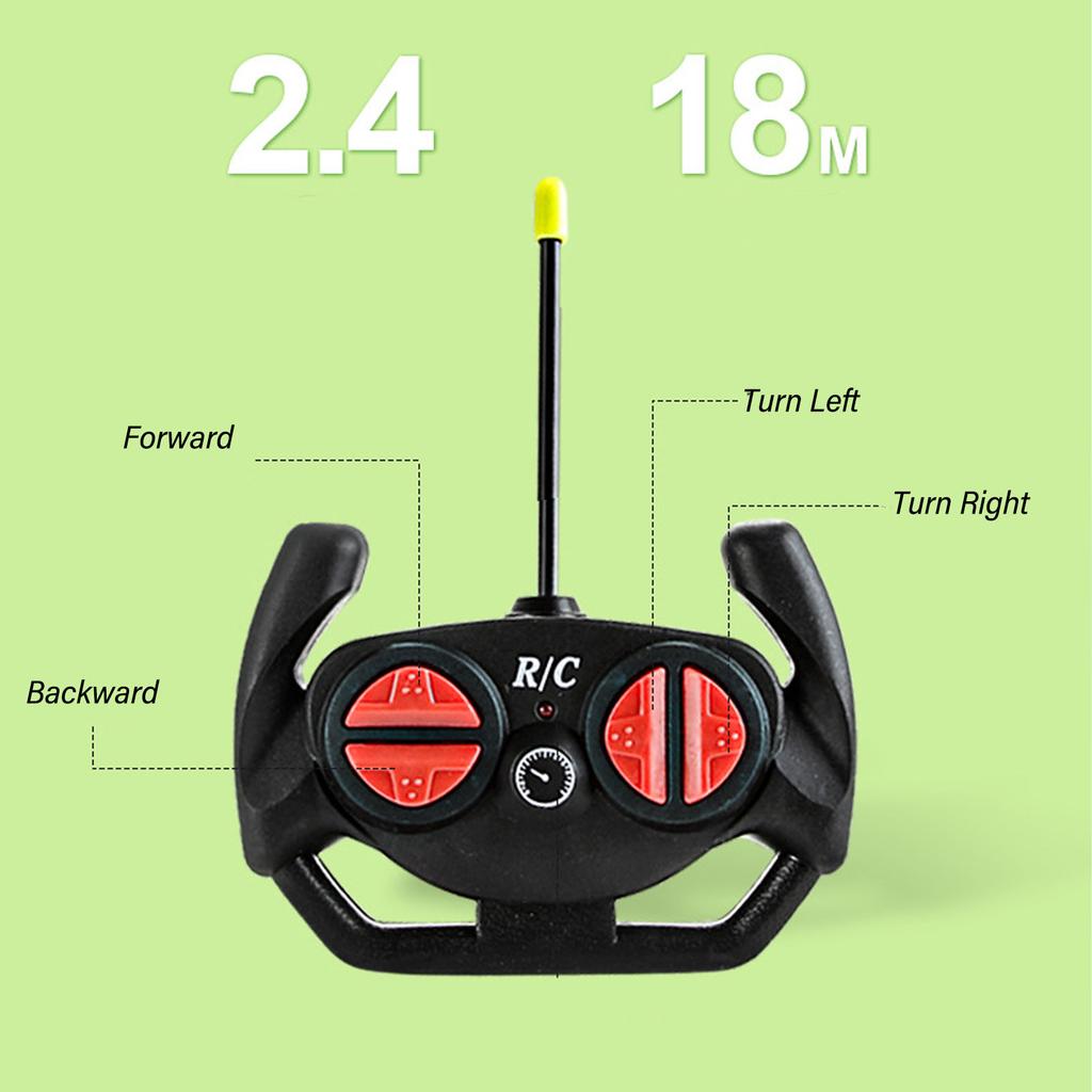 Remote Control Car Racing Car Model High Speed Vehicle Toy Present for Children Kids