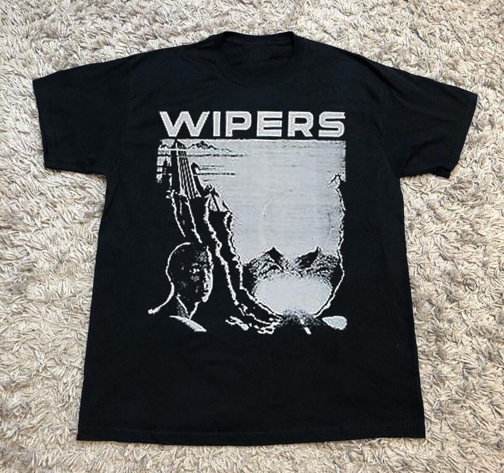 Wipers - Alien Boy Short Sleeve Cotton Black All Size T-Shirt PP335 Unisex T-Shirt XXXL