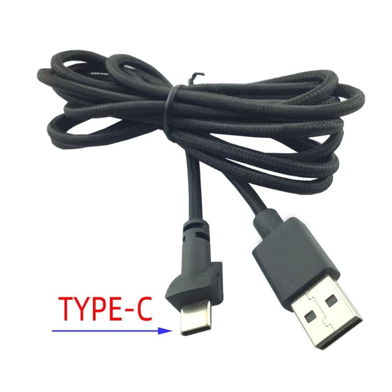 Durability USB C Chargers Wire For Seiren V2Pro Mic Music Equipment Type C Charging Cable Flexible And Lightweight