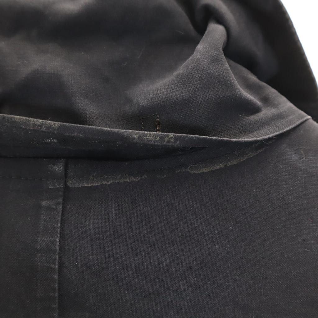 Mackintosh Made In Scotland Rubberized Stainless Collar Coat 36 Black Men's Used