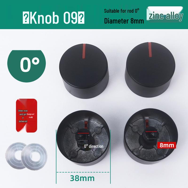 Universal Metal Ignition Knob for Gas, Coal, and Liquefied Gas Tabletop Stoves
